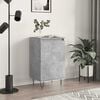 vidaXL Credenza Grigio Cemento 40x35x70 cm in Legno Multistrato