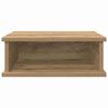 vidaXL Comodino Rovere artigianale 40 x 31 x 15 cm Legno multistrato