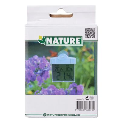 Nature Termometro Digitale da Finestra 13x10x3 cm 6080078