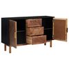 vidaXL Credenza 115x35x70 cm in Legno Massello di Acacia e MDF