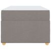 vidaXL Struttura del letto con materasso Talpa 100 x 200 cm Tessuto