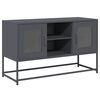 vidaXL Mobile TV Antracite 100,5x39x60,5 cm in Acciaio