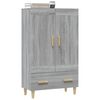 vidaXL Credenza Grigio Sonoma 70x31x115 cm in Legno Multistrato