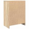 vidaXL Credenza Rovere Sonoma 57x34x76 cm in Legno Multistrato