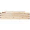 vidaXL Fioriera da Giardino 100x100x23 cm in Legno Massello di Pino