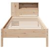 vidaXL Letto Libreria senza Materasso 90x200 cm Legno Massello Pino