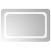 vidaXL Specchio da Bagno con Luci LED 60x40 cm