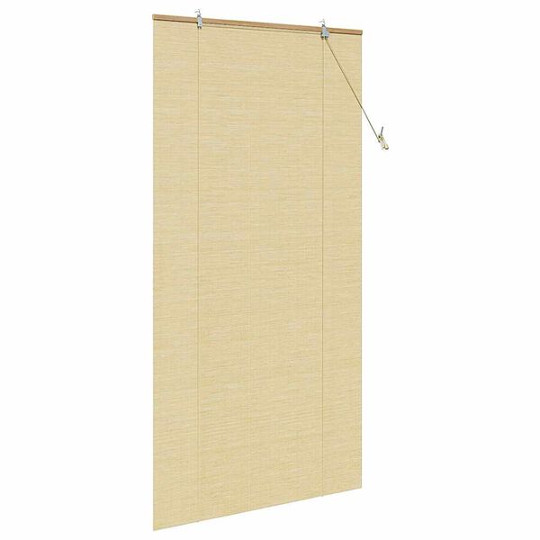 vidaXL Tenda a rullo con tende Natura 100 x 220 cm Bamb&ugrave;