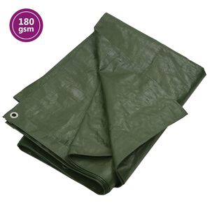 vidaXL Telone 180 g/m&sup2; 2x3 m Verde HDPE