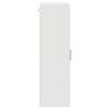 vidaXL Mobile a muro Bianco 55 x 29 x 100 cm Legno multistrato