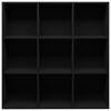 vidaXL Libreria Nera 98x29x97,5 cm in Legno Multistrato