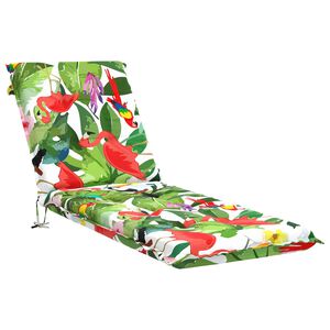vidaXL Cuscino per Lettino GEMERT 100% Poliestere Multicolore