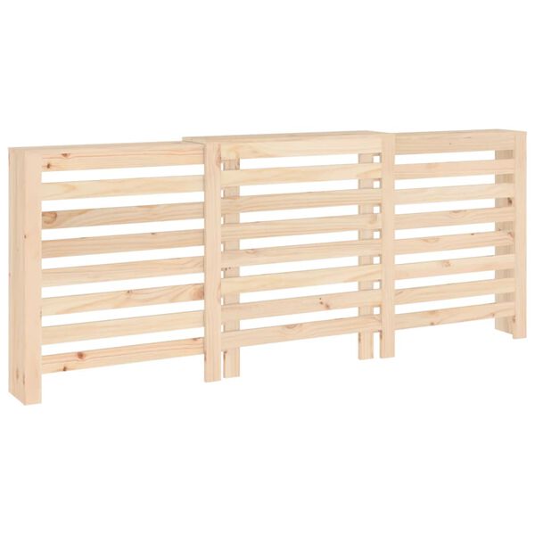 vidaXL Copertura Termosifone 210x21x85 cm in Legno Massello di Pino