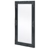 vidaXL Specchio da Parete Stile Barocco 100x50 cm Nero