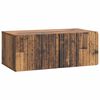 vidaXL Mobile Porta TV da Muro 78,5 x 41 x 30 cm Legno antico