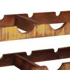 vidaXL Portabottiglie 100 x 45 x 33 cm Legno massello riciclato