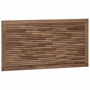 vidaXL Testiera del letto Naturale Legno di teak solido