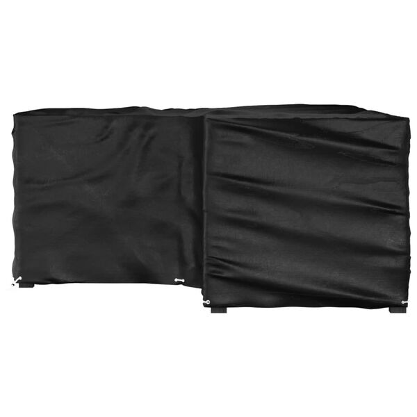 vidaXL Copertura Mobili da Giardino a L 16 Occhielli 215x215x90 cm
