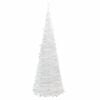vidaXL Albero di Natale Artificiale Pop-up con 50 LED Bianco 120 cm