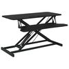 vidaXL Banco da Lavoro Regolabile 90x40x(13-50) cm in Acciaio e Legno