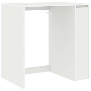 vidaXL Mobiletto per lavatrice con porta Bianco 87 x 60 x 89 cm