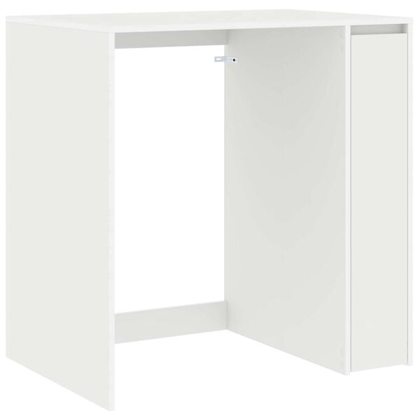 vidaXL Mobiletto per lavatrice con porta Bianco 87 x 60 x 89 cm