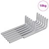 vidaXL Chiave Esagonale 4675 pz Argento 20 x 52 mm Acciaio