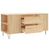 vidaXL Tavolino Salotto Rovere Sonoma 102x44,5x50 cm Legno Multistrato