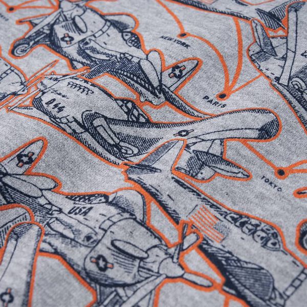 Felpa per Bambini Grigio M&eacute;lange 104