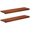 vidaXL Soglie per finestre 2 pz Marrone 90 x 30 x 2 cm