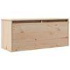 vidaXL Pensile 80x30x35 cm in Legno Massello di Pino