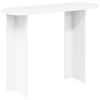 vidaXL Tavolo consolle Bianco 100 x 39,5 x 75 cm Legno ingegnerizzato