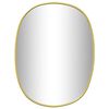 vidaXL Specchio da Parete Dorato 40x30 cm