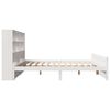 vidaXL Letto Libreria senza Materasso Bianco 140x190 cm Legno di Pino