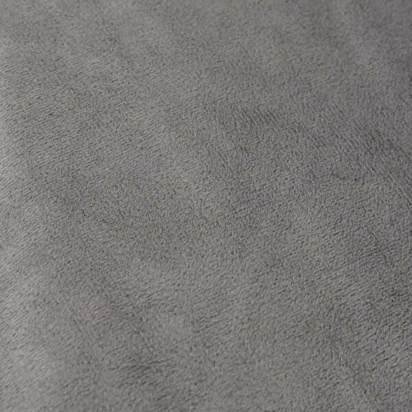 vidaXL Coperta Ponderata con Copertura Grigia 140x200 cm 10 kg Tessuto