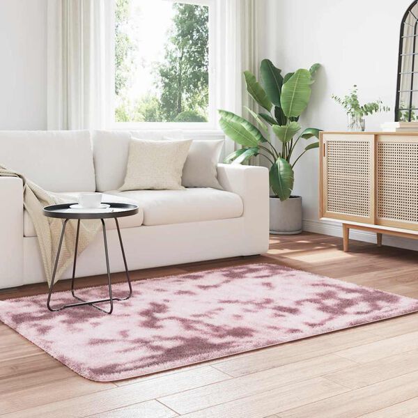 vidaXL Tappeto Shaggy a Pelo Lungo NAVARRA Rosa Antico 120x170cm