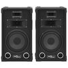 vidaXL Altoparlanti da Palco Hifi Professionali Passivi 2 pz 800W Neri
