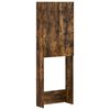 vidaXL Mobile Bagno HOORN Rovere Fumo 66 x 25,5 x 190 cm