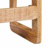 vidaXL Tavoli da annidamento 2 pcs Marrone Legno di mango massello