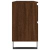 vidaXL Armadietto Bagno Rovere Marrone 80x33x60cm in Legno Multistrato