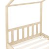 vidaXL Giroletto per Bambini in Legno Massello di Pino 70x140 cm