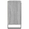 vidaXL Credenza Grigio Sonoma 101,5x35x70 cm in Legno Multistrato