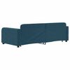 vidaXL Divano Letto con Letto Estraibile Blu 90x200 cm in Velluto