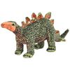 vidaXL Dinosauro Stegosaurus in Peluche in Piedi Verde e Arancione XXL