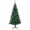 vidaXL Albero di Natale artificiale con luci integrate Verde 240 cm