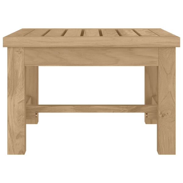 vidaXL Tavolino da Salotto 45x45x30 cm in Legno Massello di Teak