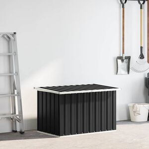 vidaXL Baule da Giardino Antracite 109x67x65 cm