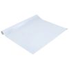 vidaXL Pellicola Statica Smerigliata Bianco 60x2000 cm PVC