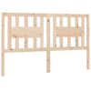 vidaXL Testiera per Letto 141x4x100 cm in Legno Massello di Pino