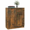 vidaXL Credenza Rovere Fumo 60x30x70 cm in Legno tecnico